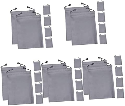 CLISPEED 5 парчиња за складирање торбичка за складирање на кабел Организатор на организатор за патувања Организатор за торбички торби
