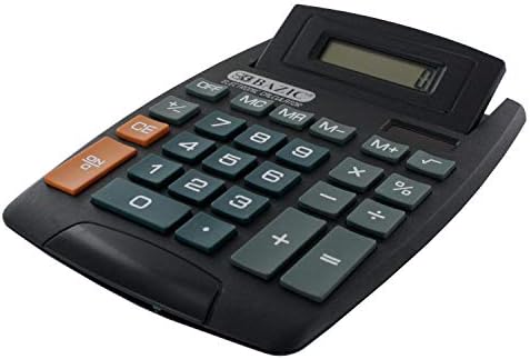 Базички 8-цифрен голем калкулатор за десктоп со прилагодлив пакет за приказ од 2