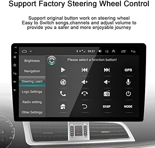 За Џип Чироки 2015-2018  Автомобил Стерео Радио Андроид 12 Вграден Безжичен Carplay Bluetooth Главата Единица 10.1 Инчен IPS GPS