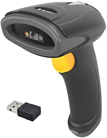 Scerуланд HR2081-BT 2D безжичен баркод скенер компатибилен со Bluetooth, преносен USB 1D 2D QR скенер за баркод, читач на слики со бар-код