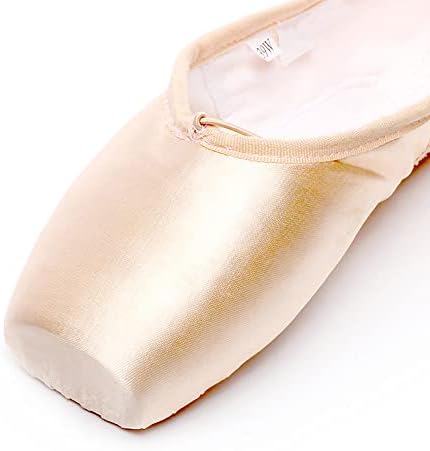Bininbox Girl's Canvas Ballet Dance Toe Shoes Професионални чевли за сатен Поинт