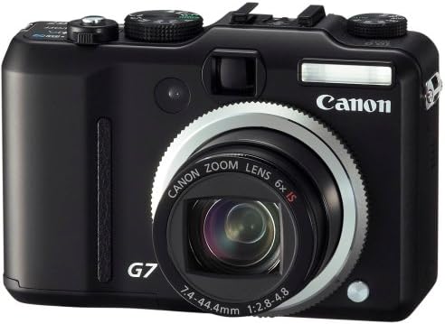 Канон PowerShot G7 10MP дигитална камера со оптички зум стабилизиран со слика 6x