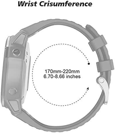 TEYSHA Брзо Се Вклопуваат Часовник За Garmin Феникс 7X 6X 5X 7 6 Про 5 5Plus 3HR Силиконски Лесен Зглоб Бенд 26mm 22mm Ремен