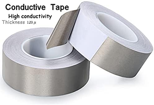 DMWMD заземјување EMI/RFID Shilding Faraday Tape - високо -заштитен спроводлив леплива лента, што се користи за поврзување на чаршафи за ткаенини