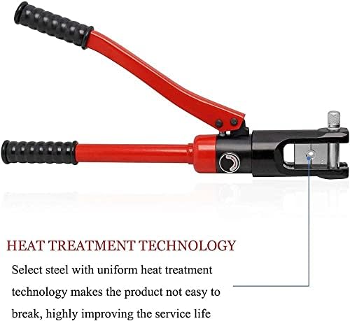 CrimpersRed Хидраулични Клешти, Хидраулични Клешти За Домашна Употреба Со Матрици, Хидрауличен Кабелски Стегач Електричен Терминал