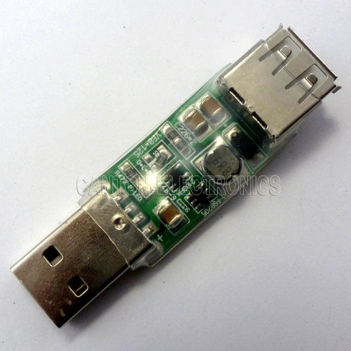 Eletechsup USB DC 5V до 12V засилен засилен напон конвертор на напојување модул за Goip VoIP портал Соларна батерија