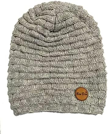 Женска зимска плетена капа плус кадифено топло уво заштитено капаче Зимски капи зимски капи