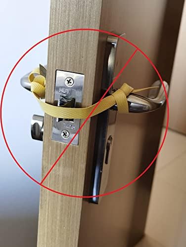 6 пакувања магнетни ленти за заклучување на рамки за железна врата со висока густина за безбедност на магнет за училишни и канцелариски