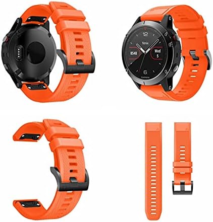 BRART 26 22 20mm Бенд Силиконски Ремен За Garmin Феникс 6 6S 6X PRO 5 5S 5X ПЛУС Брзо Ослободување Часовник Бенд