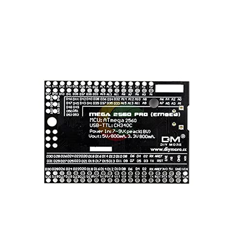 MEGA2560 Pro Вграден Micro USB адаптер за развој на табла CH340G ATMEGA2560-16AU за Arduino Atmega2560 Модул за проширување со пин