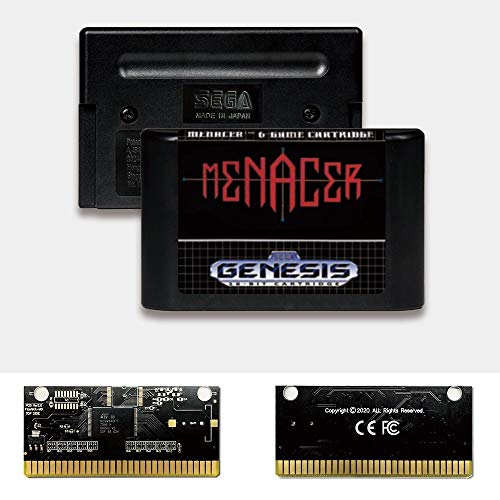 Адити Менацер 6 -игра кертриџ - САД етикета FlashKit MD Electrales Gold PCB картичка за конзола за видео игри Mega Genesis Megadrive Megadrive