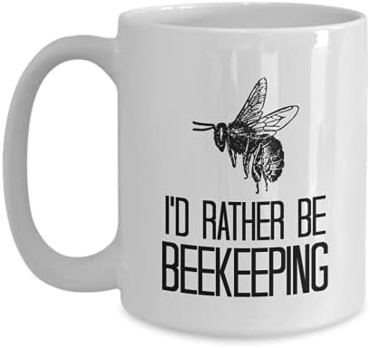 Повеќе Би Сакал Да Бидам Пчеларство | Пчеларска Кригла | Чаша За Колена На Пчели | Пчели