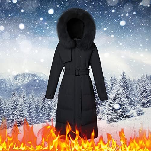 Пафтер палто за жени што може да се одвои половината, потенок јакна, надминувајќи ја палтото со средна должина
