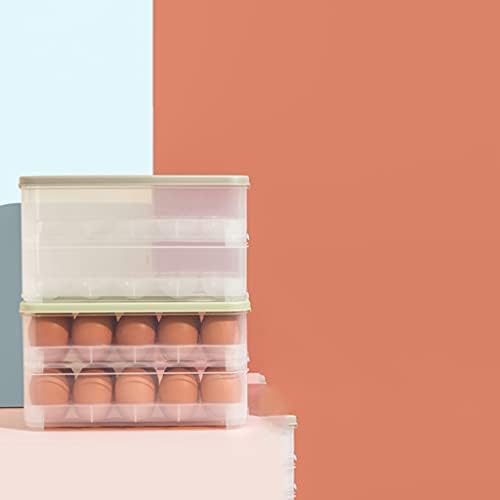 SLNFXC Домаќинство Јајце Картон Фрижидер Свежо Чување Кутија За Складирање Кујна Храна Решетката За Јајца Складирање Може Да