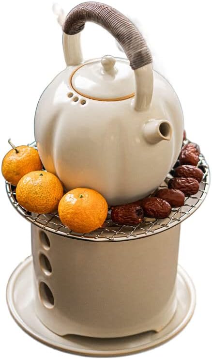 Кинески шпорет готвење чај керамички сода глазура на отворено градина за готвење 中式 围炉 煮 陶瓷 苏 打釉户 外庭院 煮