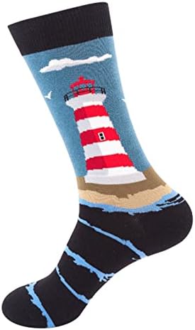 Жени забавни чорапи новини за разнобојни фанки фенси смешни обични чорапи за мајка девојка возрасна без шоу чорапи мажи