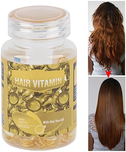 Витамински Капсули За Нега На коса, Навлажнувачки Професионален Анти-Разлетување На Косата Поправка На Етерично Масло За Поправка И нега на Коса