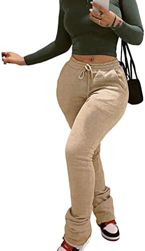 Womenените Вијатабуна, наредени хеланки Панталони, обични џемпери со високи половини, кои се третираат со тренингот, џогери, панталони за