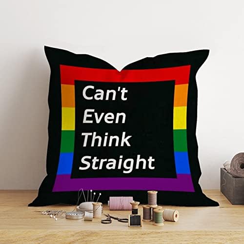 Родова еднаквост ЛГБТК геј гордост лезбејска фрлање перница за перници не може да размисли и права перница за перница, покритие