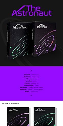 Bts Jin Astarent 1 -ви единечен албум ЦД+постери за преклопување на пакет+Photobook+лирска картичка+разгледница+графичка налепница+налепница