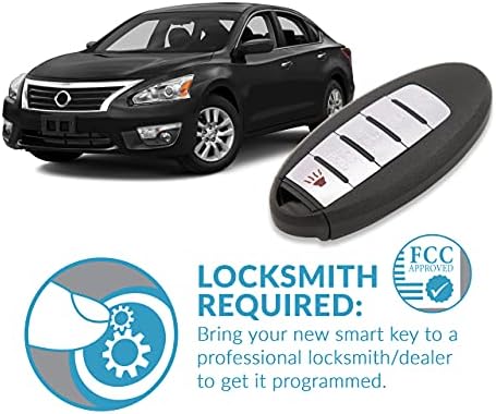 Keyless2Go Замена за 5 Копче Близина Паметен Клуч NISSAN KR5S180144014 IC 014 285E3-9HP5B