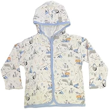 Marinmoccoshop Toddler Hooded Vest - Јакна со долги ракави - лесни елеци - стилски и пријатна дизајн