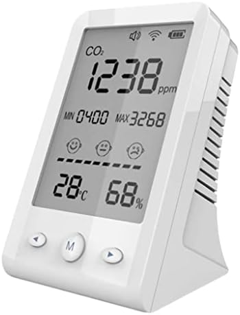 DSHGDJF CO2 метар Дигитална температура на влажноста Сензор за влажност Тестер за квалитет на воздухот Монитор за квалитет на
