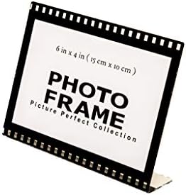 Рамки за фото штанд - 6x4 чиста акрилна слика Рамка за филмски стил на холивудски рамка за знак на хоризонтална рамка за слика