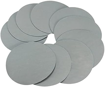 Сандер шкурка 20 парчиња 4 инчи 100мм тркалезен шкурка диск шкурка за шкурка 3000-7000 кука и прстен диск