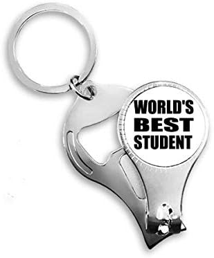 Најдобар Студентски Наставник Во Светот Цитат Ноктите Нипер Прстен Клуч Синџир Шише Машинка Клипер