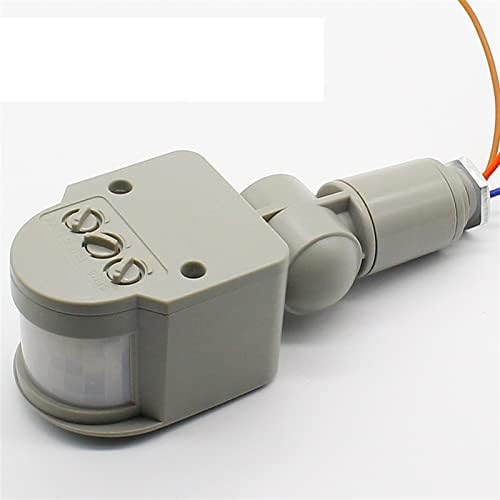 Светло за движење на сензорот за движење на отворено AC 220V Автоматски инфрацрвен прекинувач за сензори за движење PIR за LED светло