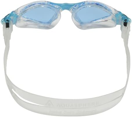 Aquasphere Kayenne Junior Kids Unisex Очила за пливање, леќи против гребење и магла, бесплатно протекување, удобно широко чисто визија
