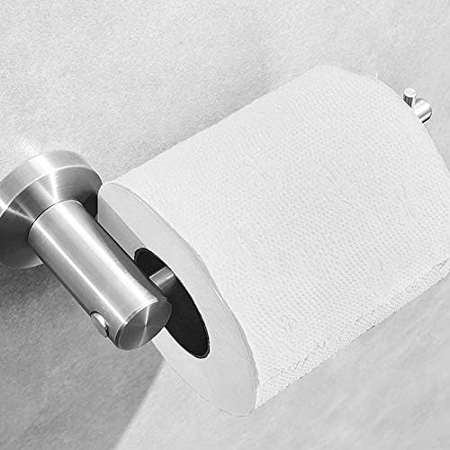 Миаохи Држач за Тоалетна Хартија монтиран на Ѕид, Држач За Хартија од Нерѓосувачки Челик За Бања И Кујна, Држач За Хартиена Крпа