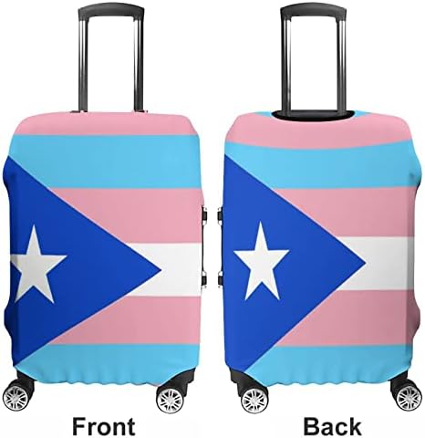 Порто Рикан Транс знаме за багаж за смешно патничко куфери за заштитен куфер