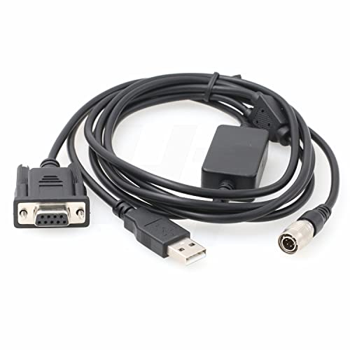 Кабел за преземање на податоци Hangton 6 Pin Hirose Computer USB RS232 за Topcon GTS310 GPT3005 SOKKIA NTS Set 610 510 530R3 630R