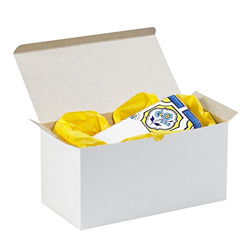 Кутии за подароци за снабдување со врвни пакувања, 12 x 6 x 6 , бело