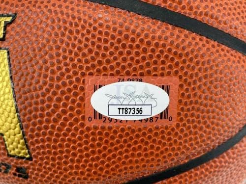 Кејд Канингам автограмираше во НБА кошарка JSA COA Hand Потпишан Детроит Пистонс - Автограмски кошарка