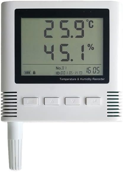 Може да се прилагоди RS485 Modbus 4G LORA Ethernet LCD дигитален дисплеј во внатрешна температура на домашна температура Мерач на влажност