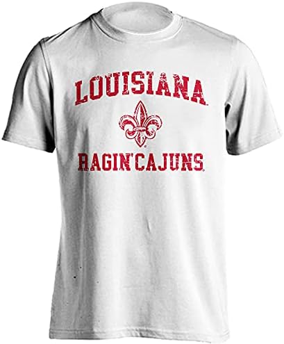 Спорт вашата опрема Луизијана Рагин 'Кајунс потресена ретро маица