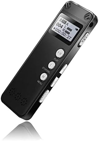 Bhvxw Професионален Глас Активиран Дигитален Аудио Диктафон 8GB 16G USB Пенкало Бучава Откажување Време Рекорд Лозинка Заштита