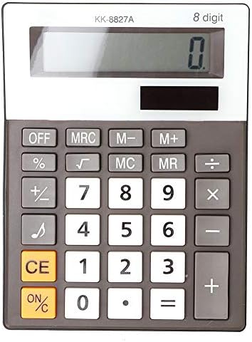 Vbestlife Music and Beep Voice Calculator Desktop Calculator, шарен со 8 цифри на екран работна површина 8 цифри калкулатор,