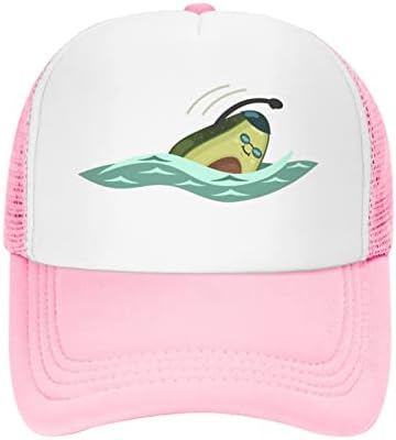 Vunko mesh тато капа прилагодлива измиена авокадо пливање бејзбол тато капа смешно потресено топка камионџија капа за жени мажи