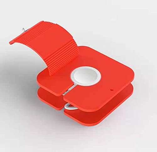 Ивоч Заштитен Капак за Apple Watch 4/5/6 / SE Комплет За Заштита Од Полнење На Силиконска Кутија За Складирање Против Паѓање Заштитна Обвивка