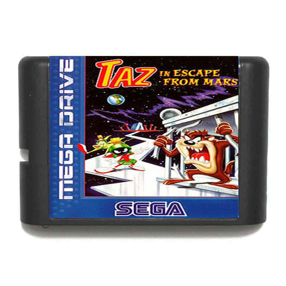 Таз во бегство од Марс 16 бит-картичка за игри за MD за Sega Mega Drive за Genesis-JP-Shell