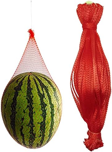 Cheeseandu 100pcs преостанати најлонски торби со мрежи, вреќи со лубеница, подебели нето -торба за овошје што може да се употреби