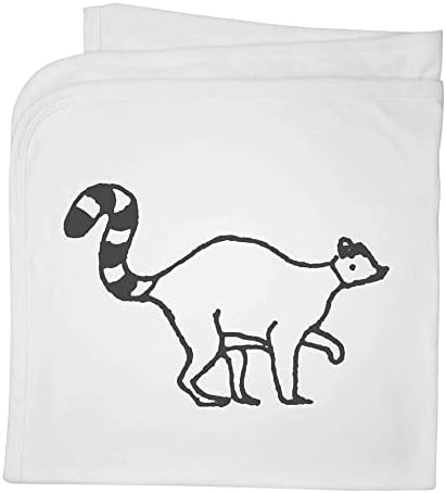 Azeeda 'lemur' памучно бебе ќебе / шал