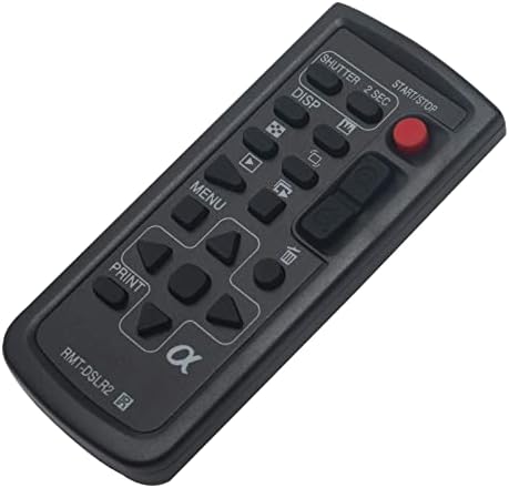 PerFascin RMT-DSLR2 Replacement Remote Control fit for Sony NEX Alpha SLT Digital Camera A6400 A9 A7RIII A7III A7RII A7SII A7II A7RM3 A7M3