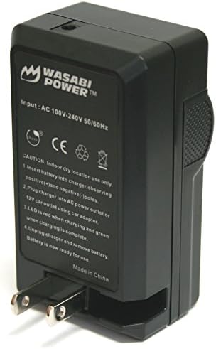 Батерија и полнач за напојување Wasabi за Canon NB-2L, NB-2LH, BP-2L5, BP-2LH и Canon DC301, DC310, DC320, DC330, DC410, DC420, Elura 40,