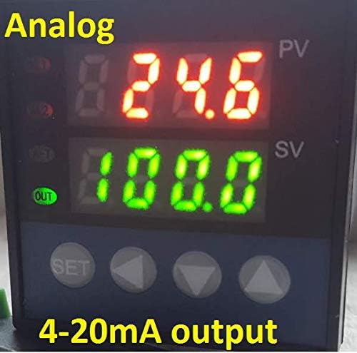 PID Контролер на температура Аналоген аналоген излез 4-20mA Контролни активатори Вентили за печки во рерна - Двојна дигитален дисплеј ° C
