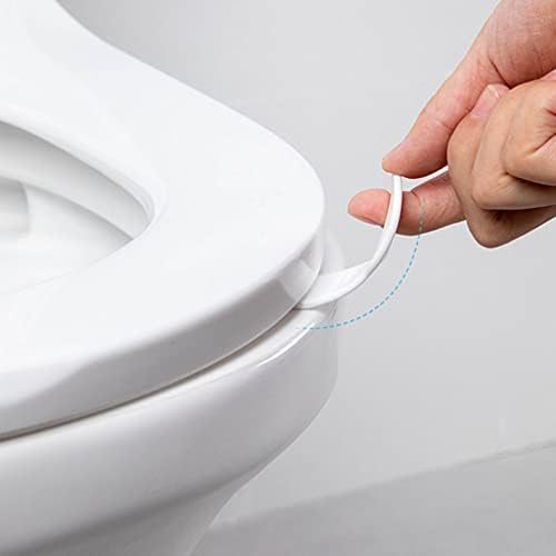 Angoily 6pcs подигнувач на тоалети за тоалети Избегнувајте допирање на рачката на тоалетот за седиштето за седиштето за покривка на тоалетот